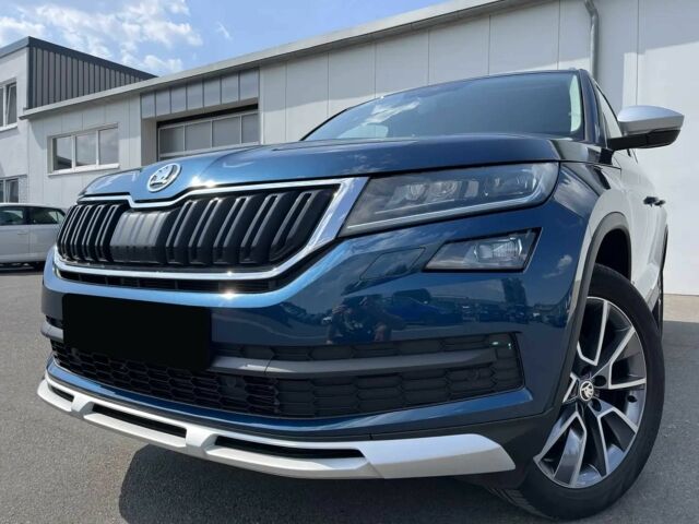 Синий Шкода Kodiaq, объемом двигателя 2 л и пробегом 27 тыс. км за 20000 $, фото 1 на Automoto.ua
