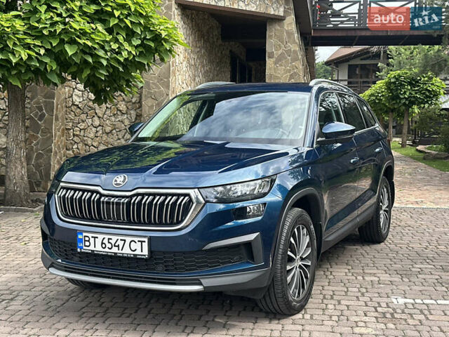 Синій Шкода Kodiaq, об'ємом двигуна 1.98 л та пробігом 31 тис. км за 29300 $, фото 1 на Automoto.ua