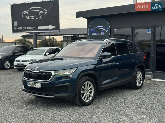 Синій Шкода Kodiaq, об'ємом двигуна 1.97 л та пробігом 225 тис. км за 28999 $, фото 1 на Automoto.ua