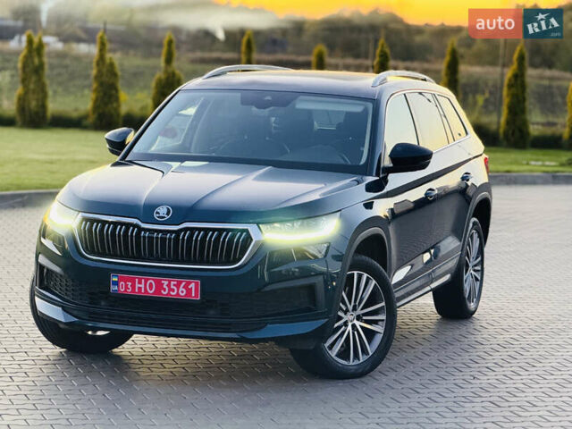 Синий Шкода Kodiaq, объемом двигателя 1.97 л и пробегом 199 тыс. км за 31900 $, фото 1 на Automoto.ua