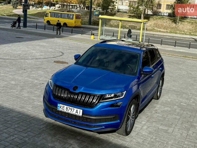 Синий Шкода Kodiaq, объемом двигателя 1.97 л и пробегом 187 тыс. км за 33200 $, фото 1 на Automoto.ua
