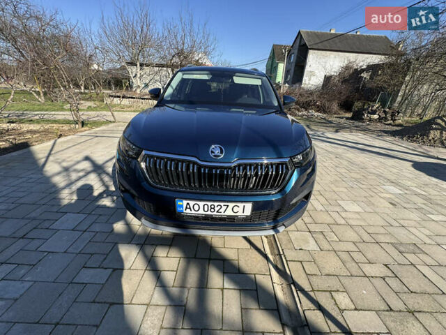 Синий Шкода Kodiaq, объемом двигателя 1.97 л и пробегом 72 тыс. км за 35499 $, фото 1 на Automoto.ua
