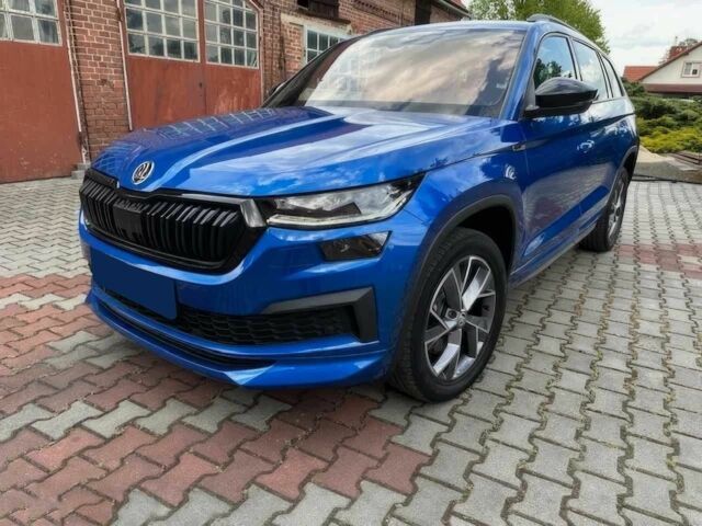 Синий Шкода Kodiaq, объемом двигателя 2 л и пробегом 16 тыс. км за 24400 $, фото 1 на Automoto.ua