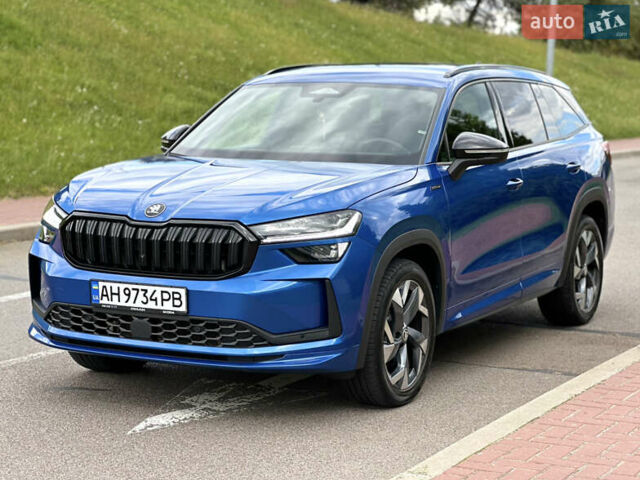 Синій Шкода Kodiaq, об'ємом двигуна 1.97 л та пробігом 19 тис. км за 48900 $, фото 1 на Automoto.ua