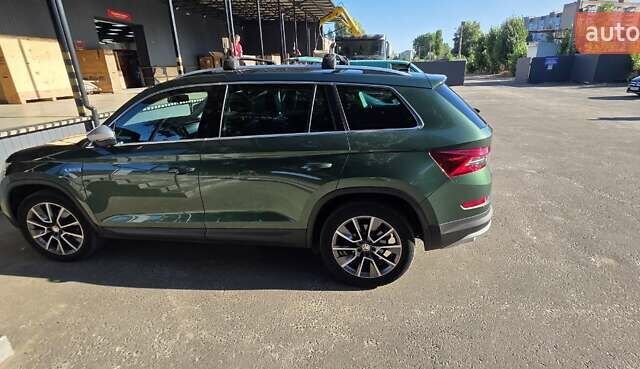 Зеленый Шкода Kodiaq, объемом двигателя 1.97 л и пробегом 69 тыс. км за 33500 $, фото 1 на Automoto.ua