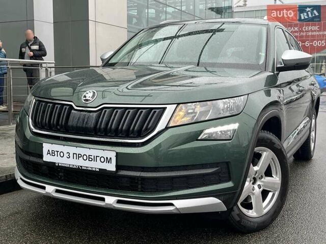 Зеленый Шкода Kodiaq, объемом двигателя 1.97 л и пробегом 71 тыс. км за 30559 $, фото 1 на Automoto.ua