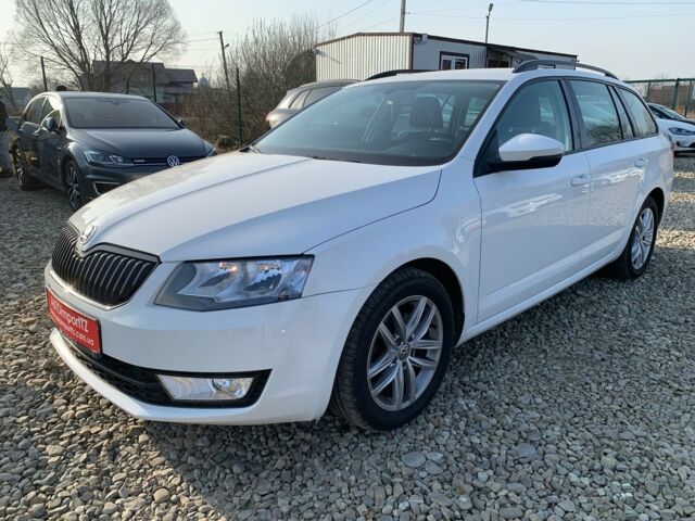Белый Шкода Octavia A7, объемом двигателя 1.6 л и пробегом 197 тыс. км за 12500 $, фото 1 на Automoto.ua