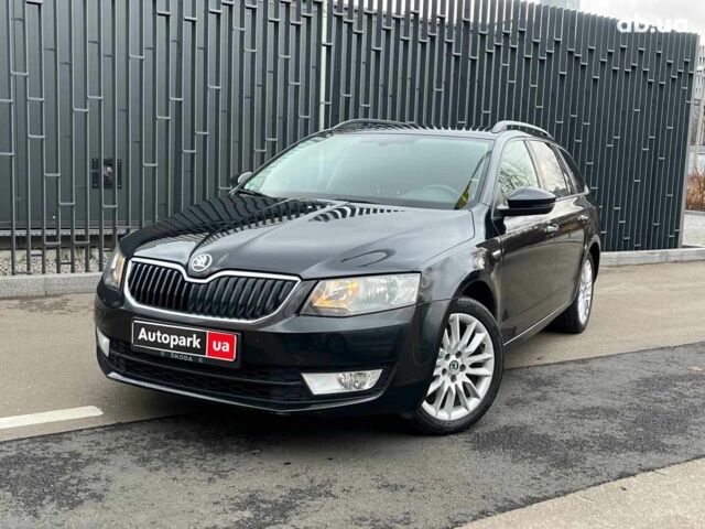 Чорний Шкода Octavia A7, об'ємом двигуна 2 л та пробігом 266 тис. км за 13990 $, фото 1 на Automoto.ua