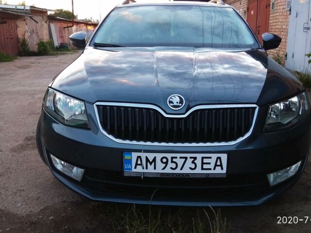 Серый Шкода Octavia A7, объемом двигателя 1.6 л и пробегом 178 тыс. км за 13900 $, фото 1 на Automoto.ua