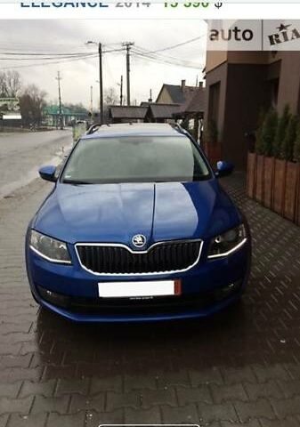 Синий Шкода Octavia A7, объемом двигателя 1.6 л и пробегом 211 тыс. км за 13850 $, фото 1 на Automoto.ua