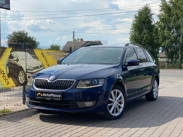 Синій Шкода Octavia A7, об'ємом двигуна 2 л та пробігом 293 тис. км за 10499 $, фото 1 на Automoto.ua