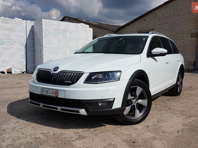 Білий Шкода Octavia Scout, об'ємом двигуна 2 л та пробігом 212 тис. км за 16500 $, фото 1 на Automoto.ua