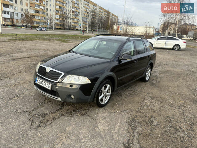 Чорний Шкода Octavia Scout, об'ємом двигуна 2 л та пробігом 241 тис. км за 6000 $, фото 1 на Automoto.ua