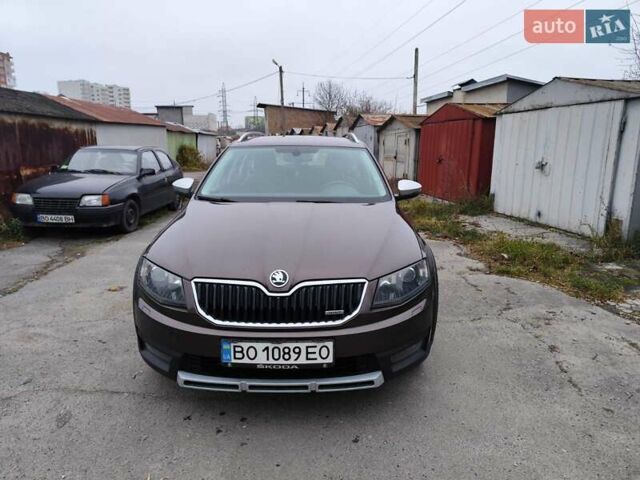 Коричневий Шкода Octavia Scout, об'ємом двигуна 1.97 л та пробігом 281 тис. км за 13200 $, фото 1 на Automoto.ua