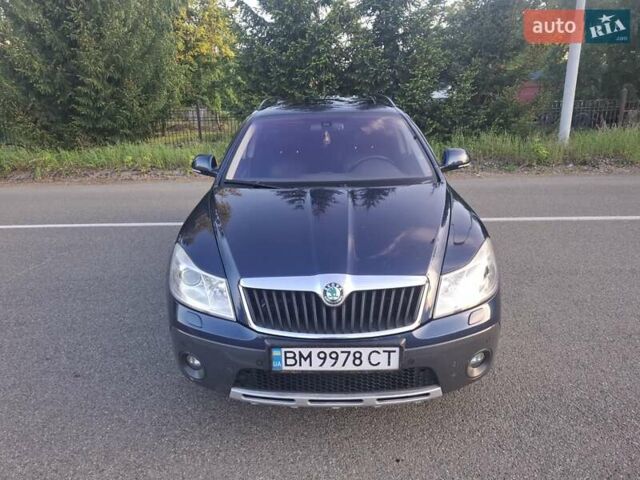 Синий Шкода Октавия Скаут, объемом двигателя 1.8 л и пробегом 236 тыс. км за 8100 $, фото 1 на Automoto.ua