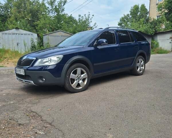 Синій Шкода Octavia Scout, об'ємом двигуна 1.8 л та пробігом 186 тис. км за 8800 $, фото 1 на Automoto.ua