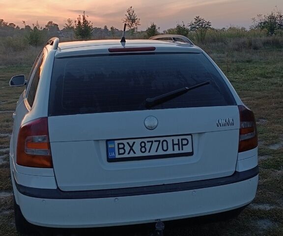 Белый Шкода Октавия, объемом двигателя 1.9 л и пробегом 377 тыс. км за 4900 $, фото 1 на Automoto.ua