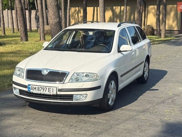 Білий Шкода Октавія, об'ємом двигуна 1.6 л та пробігом 190 тис. км за 5500 $, фото 1 на Automoto.ua