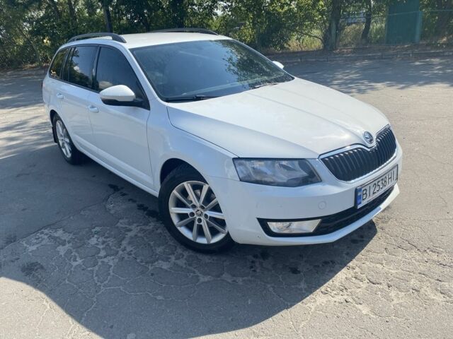 Белый Шкода Октавия, объемом двигателя 2 л и пробегом 365 тыс. км за 10500 $, фото 1 на Automoto.ua