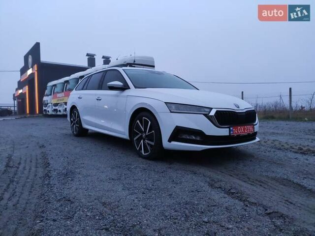 Белый Шкода Октавия, объемом двигателя 2 л и пробегом 310 тыс. км за 17800 $, фото 1 на Automoto.ua