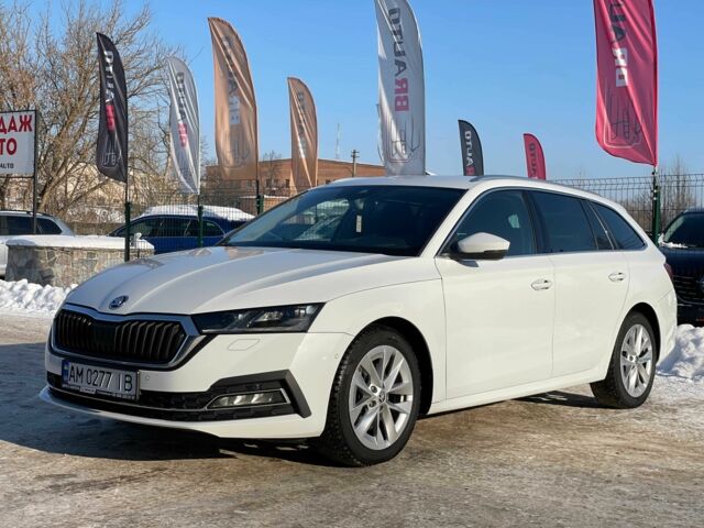 Белый Шкода Октавия, объемом двигателя 2 л и пробегом 225 тыс. км за 20255 $, фото 1 на Automoto.ua