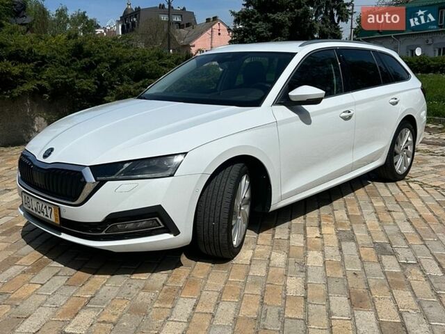 Белый Шкода Октавия, объемом двигателя 2 л и пробегом 187 тыс. км за 21900 $, фото 1 на Automoto.ua