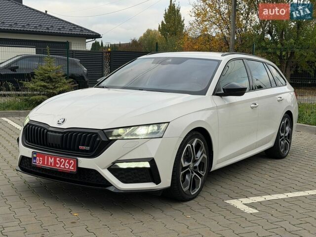 Белый Шкода Октавия, объемом двигателя 2 л и пробегом 174 тыс. км за 24999 $, фото 1 на Automoto.ua