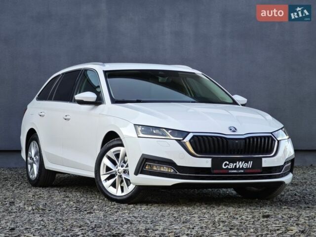 Белый Шкода Октавия, объемом двигателя 2 л и пробегом 159 тыс. км за 24699 $, фото 1 на Automoto.ua