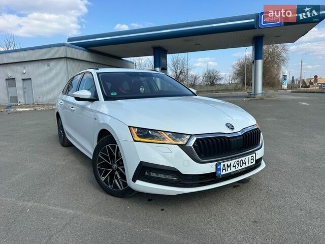 Білий Шкода Октавія, об'ємом двигуна 1.97 л та пробігом 162 тис. км за 22999 $, фото 1 на Automoto.ua