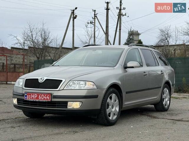 Бежевий Шкода Октавія, об'ємом двигуна 1.6 л та пробігом 217 тис. км за 6100 $, фото 1 на Automoto.ua