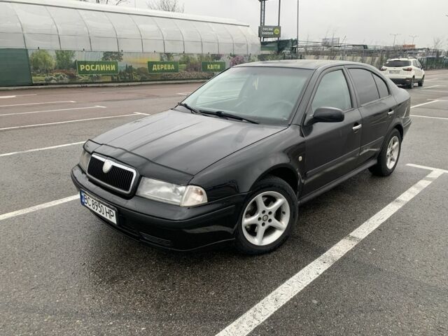 Черный Шкода Октавия, объемом двигателя 1.9 л и пробегом 487 тыс. км за 2800 $, фото 1 на Automoto.ua