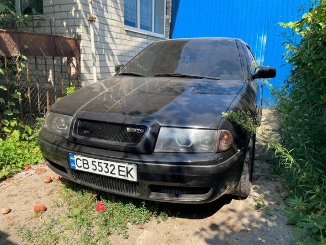 Черный Шкода Октавия, объемом двигателя 1.8 л и пробегом 290 тыс. км за 3796 $, фото 1 на Automoto.ua