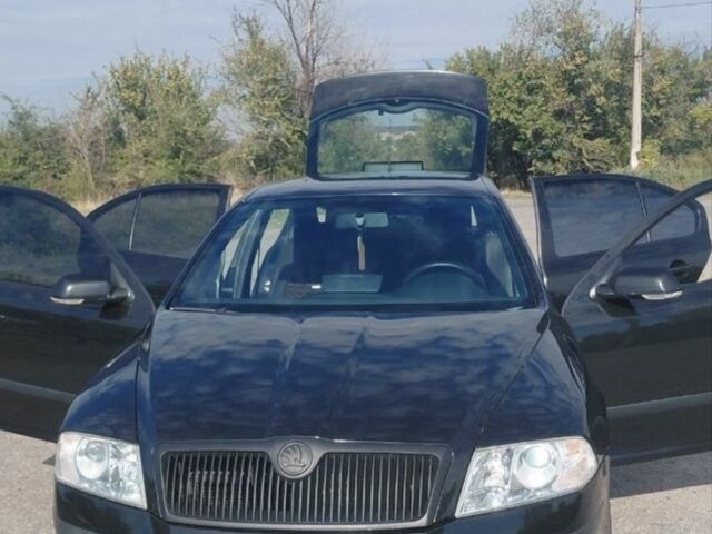 Черный Шкода Октавия, объемом двигателя 2 л и пробегом 259 тыс. км за 6701 $, фото 1 на Automoto.ua