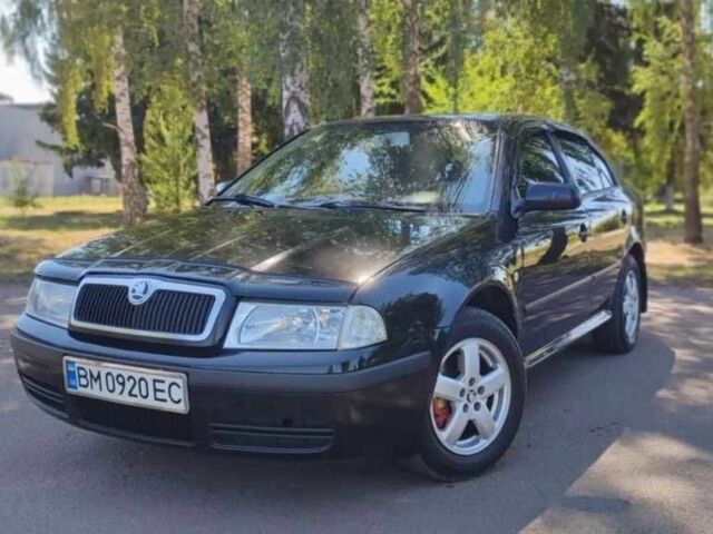Черный Шкода Октавия, объемом двигателя 1.8 л и пробегом 174 тыс. км за 7288 $, фото 1 на Automoto.ua