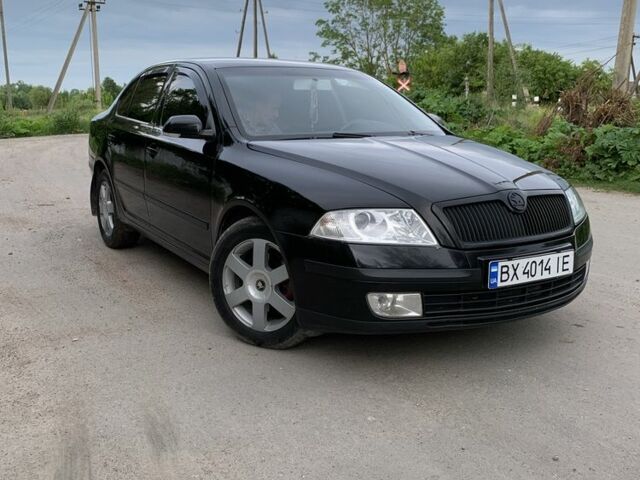 Черный Шкода Октавия, объемом двигателя 2 л и пробегом 390 тыс. км за 6200 $, фото 1 на Automoto.ua