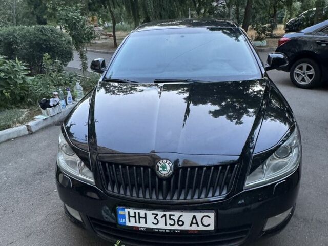 Чорний Шкода Октавія, об'ємом двигуна 2 л та пробігом 220 тис. км за 8343 $, фото 1 на Automoto.ua