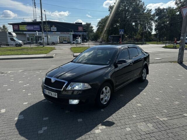 Черный Шкода Октавия, объемом двигателя 2 л и пробегом 280 тыс. км за 5270 $, фото 1 на Automoto.ua