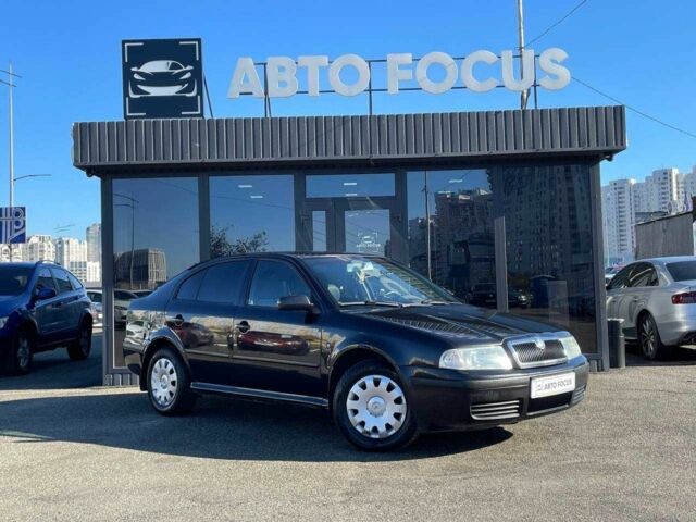 Черный Шкода Октавия, объемом двигателя 1.6 л и пробегом 250 тыс. км за 5990 $, фото 1 на Automoto.ua