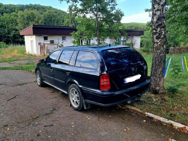 Черный Шкода Октавия, объемом двигателя 2 л и пробегом 285 тыс. км за 1800 $, фото 1 на Automoto.ua