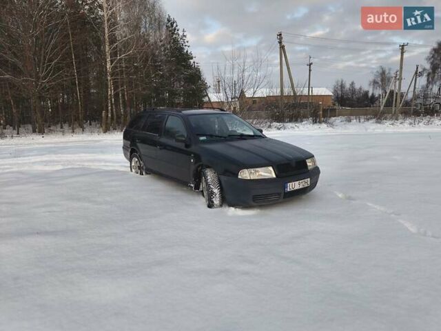 Черный Шкода Октавия, объемом двигателя 1.9 л и пробегом 300 тыс. км за 2500 $, фото 1 на Automoto.ua