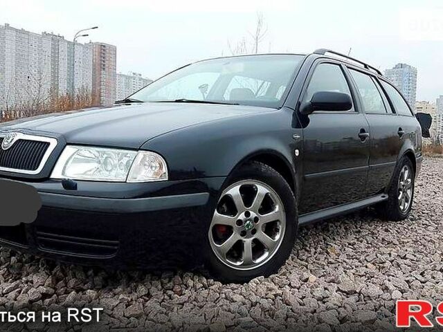 Черный Шкода Октавия, объемом двигателя 1.8 л и пробегом 270 тыс. км за 4500 $, фото 1 на Automoto.ua