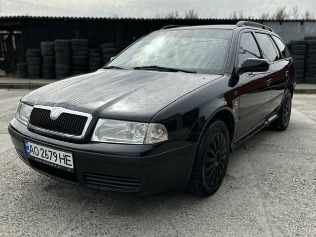 Чорний Шкода Октавія, об'ємом двигуна 1.9 л та пробігом 323 тис. км за 3800 $, фото 1 на Automoto.ua
