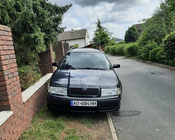Черный Шкода Октавия, объемом двигателя 1.78 л и пробегом 189 тыс. км за 3800 $, фото 1 на Automoto.ua
