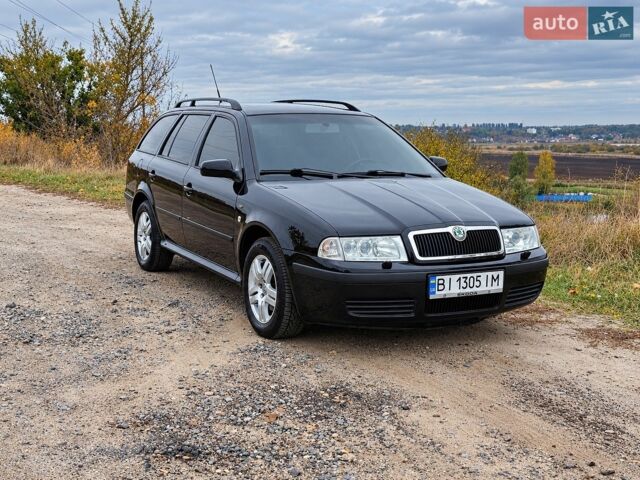 Чорний Шкода Октавія, об'ємом двигуна 1.98 л та пробігом 259 тис. км за 4225 $, фото 1 на Automoto.ua
