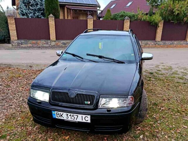 Чорний Шкода Октавія, об'ємом двигуна 1.8 л та пробігом 265 тис. км за 4500 $, фото 1 на Automoto.ua