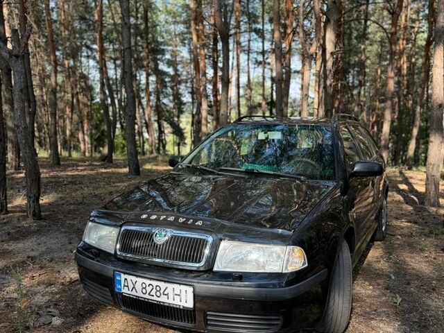 Черный Шкода Октавия, объемом двигателя 1.98 л и пробегом 250 тыс. км за 3300 $, фото 1 на Automoto.ua