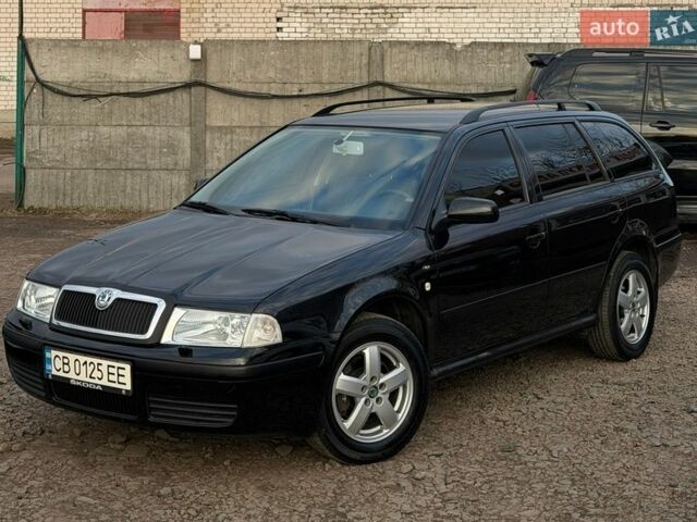 Черный Шкода Октавия, объемом двигателя 1.98 л и пробегом 178 тыс. км за 4750 $, фото 1 на Automoto.ua