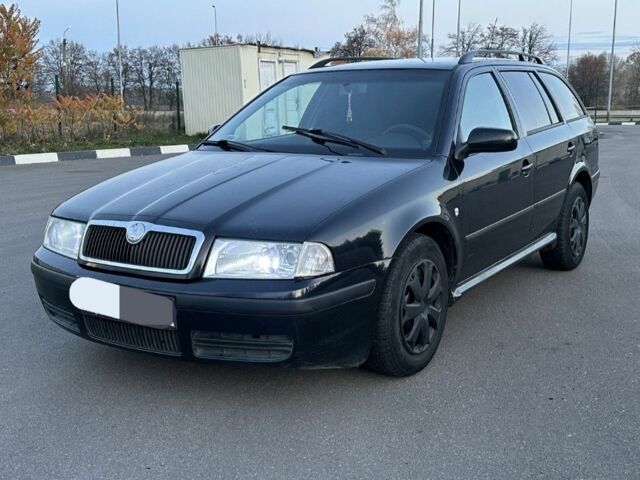 Черный Шкода Октавия, объемом двигателя 1.9 л и пробегом 276 тыс. км за 2350 $, фото 1 на Automoto.ua