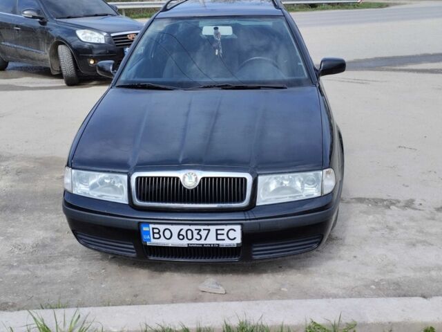 Черный Шкода Октавия, объемом двигателя 1.6 л и пробегом 260 тыс. км за 4800 $, фото 1 на Automoto.ua