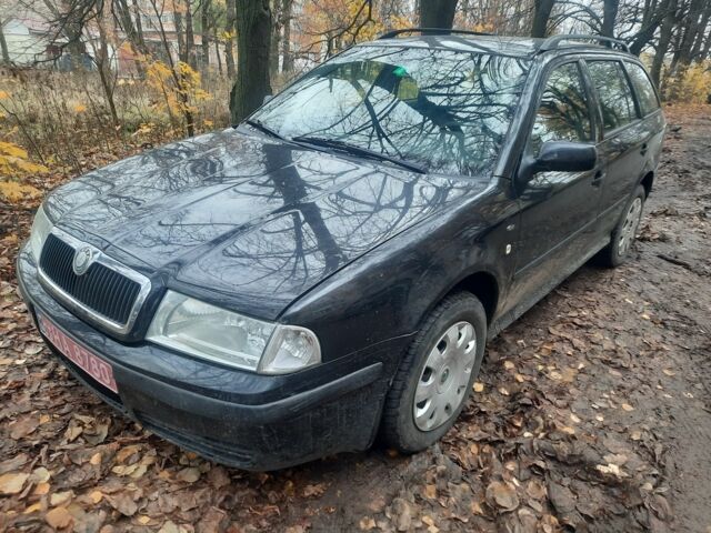 Черный Шкода Октавия, объемом двигателя 1.9 л и пробегом 340 тыс. км за 2700 $, фото 1 на Automoto.ua